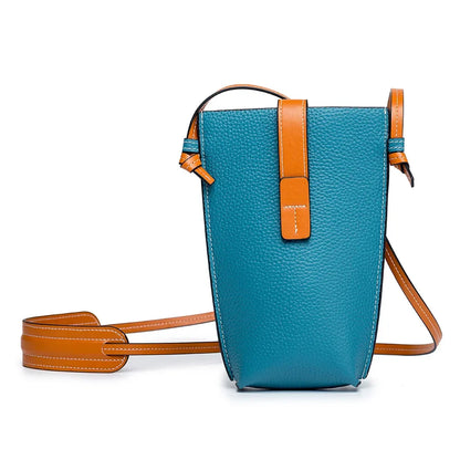 Genuine Leather Shoulder s Luxury Brands Mini Mobile Phone High Quality Women Handbags Female Messenger Bag