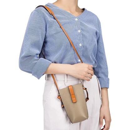 Genuine Leather Shoulder s Luxury Brands Mini Mobile Phone High Quality Women Handbags Female Messenger Bag