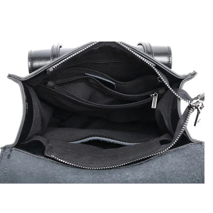 Genuine Leather Women Backpack Book School Laptop Bag Travel Oil Wax Cowhide Fashion One Shoulder Camputer Bags Daypack Rucksack