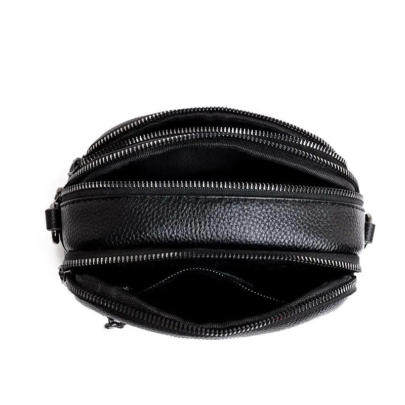 Genuine Leather Women Crossbody Bag Fashion Cowhide  Ladies Shoulder Bags High Quality Female Handbags Designer Female Totes Bag