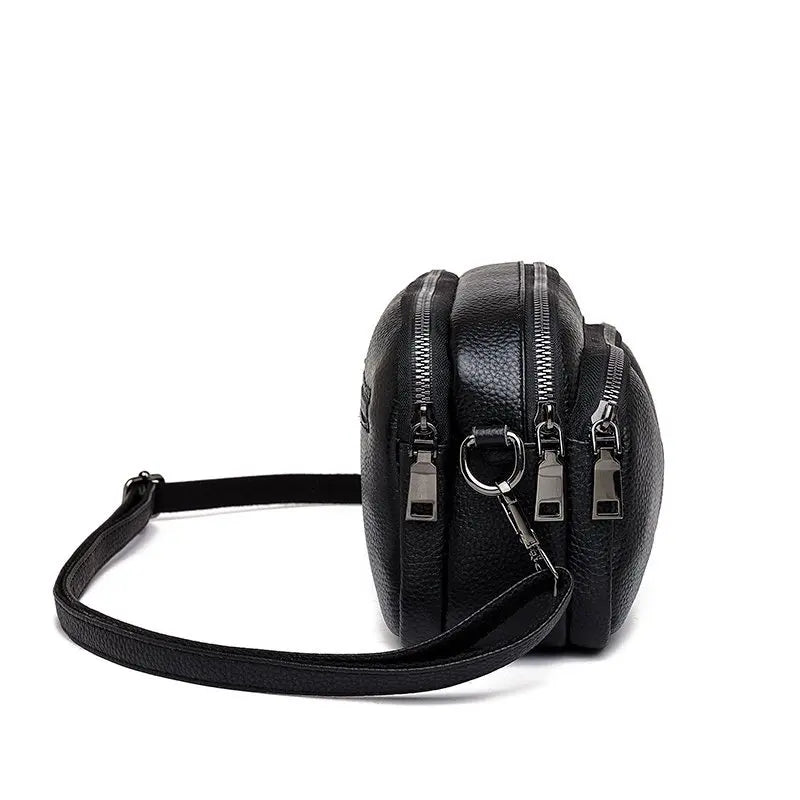 Genuine Leather Women Crossbody Bag Fashion Cowhide  Ladies Shoulder Bags High Quality Female Handbags Designer Female Totes Bag