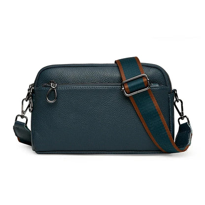 Genuine Leather Women Handbags Cowhide Women Small Shoulder Bag Fashion Luxury Ladies Messenger Bag High Quality Female Tote Sac