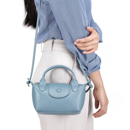 Genuine Leather Women Mini handbags and Purse for Girls Small Shoulder Bags Lady Small Crossbody Bag Mobile Phone Bolso Mujer