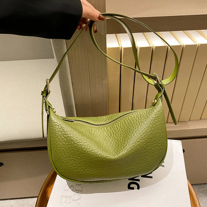 Genuine Leather Women  Shoulder Messenger Bag 2023 Vintage Soft Cow Leather Female Crossbody Bag Fashion Handbag Ladies Tote Sac