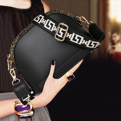 Genuine Leather Women Shoulder Messenger Bags Designer Shell Cowhide Tote Bag for Women 2022 Fashion Luxury Ladies Handbags Sac