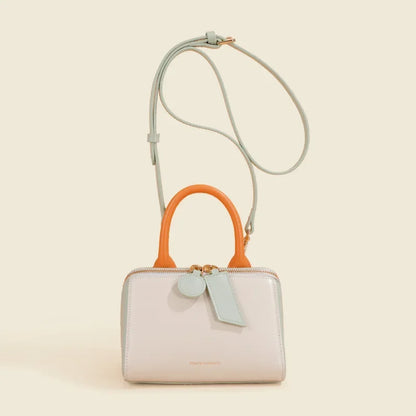 Genuine Leather Women's Bag Crossbody Bag Niche Triangle Spring Style Women's Handbag Luxury Designer Handbag