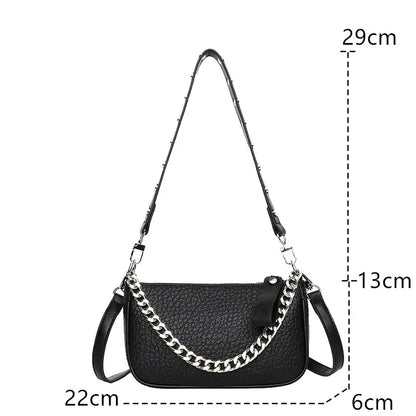 Genuine Leather Women's Bag High Quality Cowhide Handbags Women Shoulder Bag High-capacity Designer Messenger Bags Luxury Packet