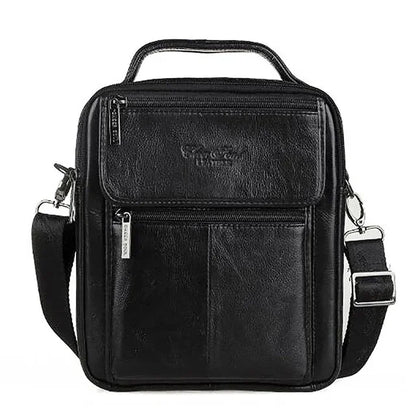 Genuine Leather top-handle s Male Shoulder Cross body s Messenger Small Flap Casual Handbags Men Tote Bag