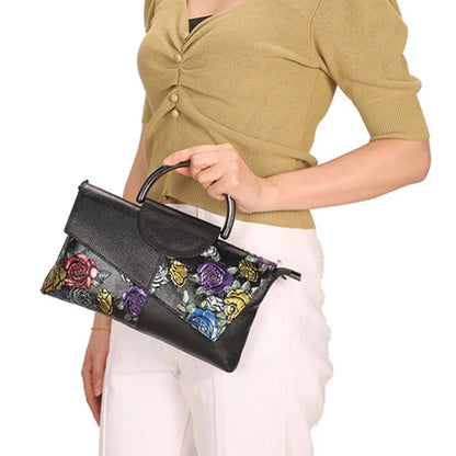 Genuine Soft Leather Women's Shoulder Bag Cowhide Handbag