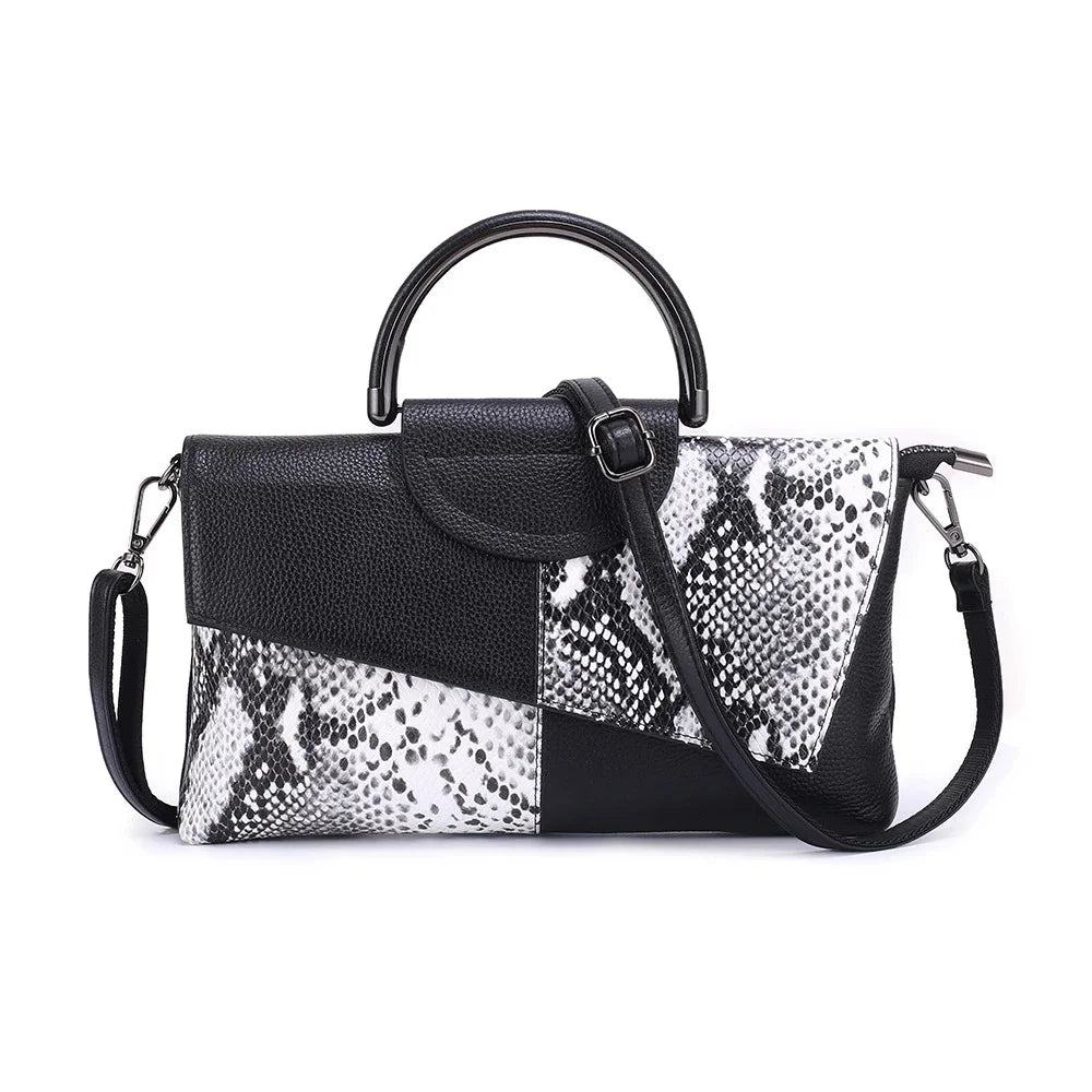Genuine Soft Leather Women's Shoulder Bag Cowhide Handbag
