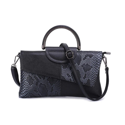 Genuine Soft Leather Women's Shoulder Bag Cowhide Handbag