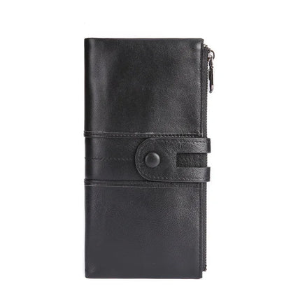 Genuine Wallets Fashion Long Leather Top Quality Card Holder Classic Female Purse Zipper Brand Wallet For Women