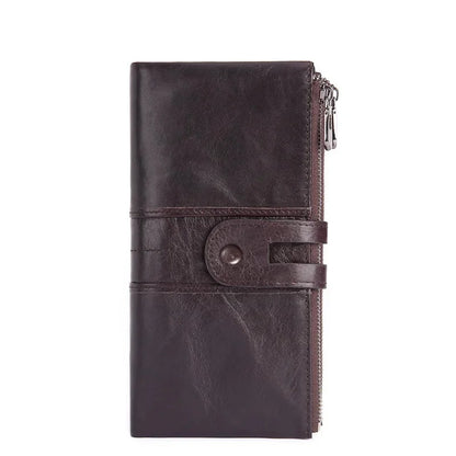 Genuine Wallets Fashion Long Leather Top Quality Card Holder Classic Female Purse Zipper Brand Wallet For Women