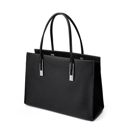 Genuine leather bag Trend new large capacity top layer cowhide women's handbag Shoulder crossbody Styling Business Bag