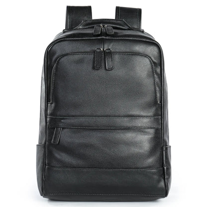 Genuine leather men's retro designer backpack Genuine leather men's backpack Large capacity cowhide travel bag for men