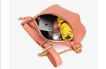 Genuine leather waist s women designer fanny fashion belt female lady wait pack bum cowskin single shouder bag