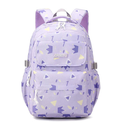 Geometric Printing School Bags Children Backpacks For Teenagers Girls Waterproof Trave Bag Child Orthopedics 3Pcs/set Schoolbags