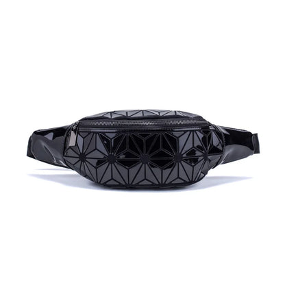 Geometric bag for women waist Bags girls fanny packs Hip Belt Bags Money Travelling Mountaineering Mobile Phone Bag Waist Packs