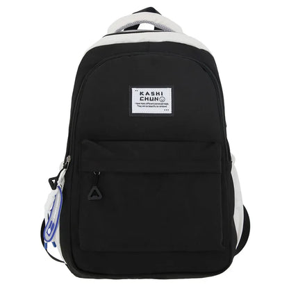 Girl Boy Green Leisure School Bag Men Women High Capacity College Backpack Lady New Laptop Student Fashion Female Travel BookBag