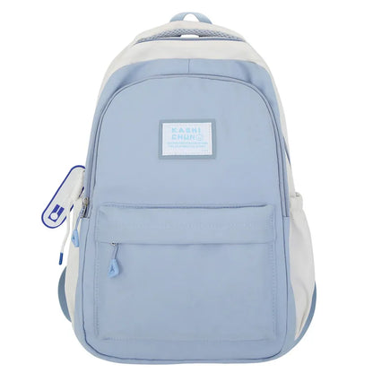 Girl Boy Green Leisure School Bag Men Women High Capacity College Backpack Lady New Laptop Student Fashion Female Travel BookBag