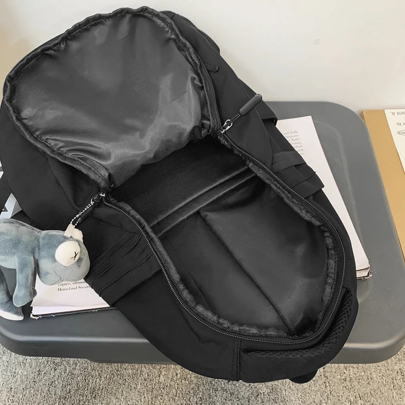 Girl Boy High Capacity Leisure Waterproof School Bag Women Male Men Female Travel Book Bags Fashion Lady College Backpack Laptop