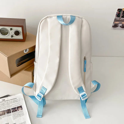 Girl Boy Nylon Laptop School Bag Male Women College Backpack Fashion New Trendy Lady Student Backpack Female Men Travel Book Bag