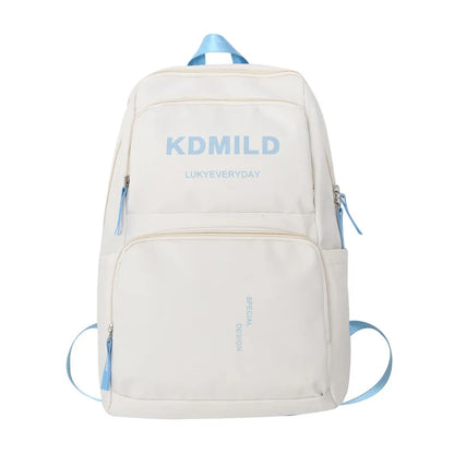 Girl Boy Nylon Laptop School Bag Male Women College Backpack Fashion New Trendy Lady Student Backpack Female Men Travel Book Bag
