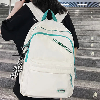 Girl Boy Nylon Leisure School Bags Men Women Laptop Student Backpack Fashion Female Book Bag Male Ladies College Backpack Travel