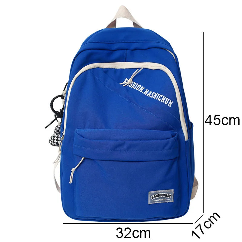Girl Boy Nylon Leisure School Bags Men Women Laptop Student Backpack Fashion Female Book Bag Male Ladies College Backpack Travel