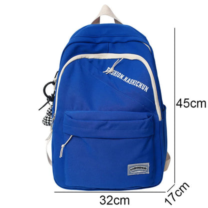 Girl Boy Nylon Leisure School Bags Men Women Laptop Student Backpack Fashion Female Book Bag Male Ladies College Backpack Travel