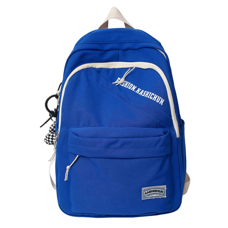Girl Boy Nylon Leisure School Bags Men Women Laptop Student Backpack Fashion Female Book Bag Male Ladies College Backpack Travel