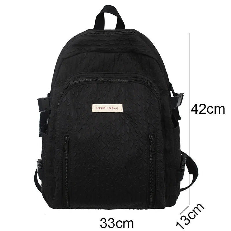 Girl Cute Travel School Bag Ladies Student Backpack Trendy Cool Female Kawaii College Backpack Fashion Women Laptop Book Bag New