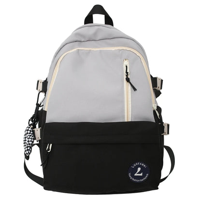 Girl Cute Travel School Bag Trendy Lady Kawaii Student Backpack Cool Female Nylon College Backpack Fashion Women Laptop Book Bag