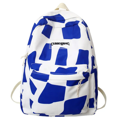 Girl Graffiti Print Travel School Bag Trendy Fashion Female College Backpack Ladies Cute Student Backpacks Women Laptop Book Bag