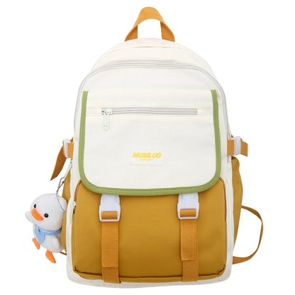 Girl Harajuku Kawaii Trendy Book Bag Women Travel School Bag Female Cute Nylon Laptop College Backpack Lady Student Teen Fashion