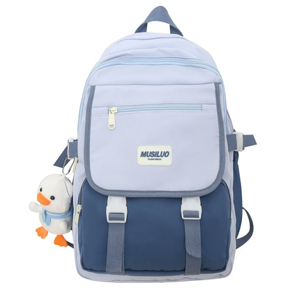 Girl Harajuku Kawaii Trendy Book Bag Women Travel School Bag Female Cute Nylon Laptop College Backpack Lady Student Teen Fashion