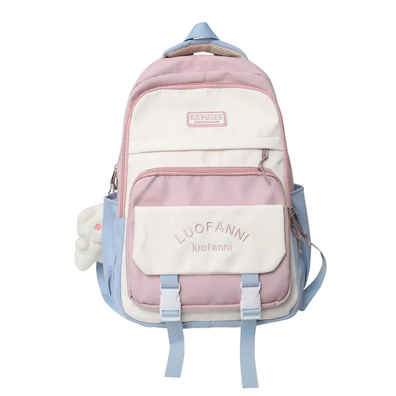 Girl Kawaii Travel Harajuku Book Backpack Ladies Student Bag Trendy Female Laptop College Backpack Fashion Women Cute School Bag