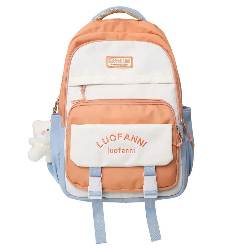 Girl Kawaii Travel Harajuku Book Backpack Ladies Student Bag Trendy Female Laptop College Backpack Fashion Women Cute School Bag