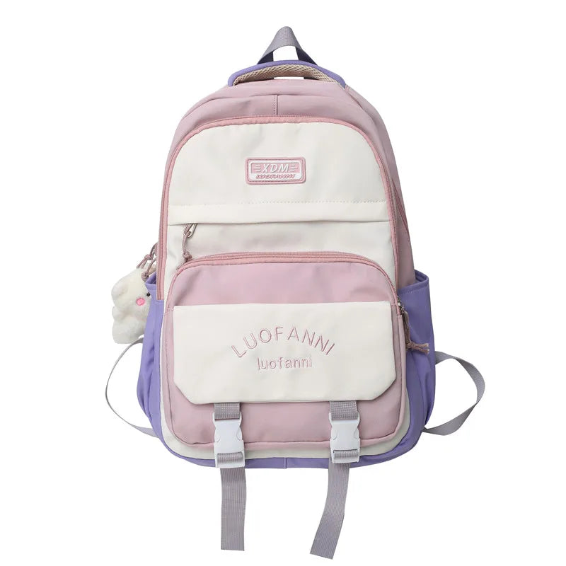 Girl Kawaii Travel Harajuku Book Backpack Ladies Student Bag Trendy Female Laptop College Backpack Fashion Women Cute School Bag