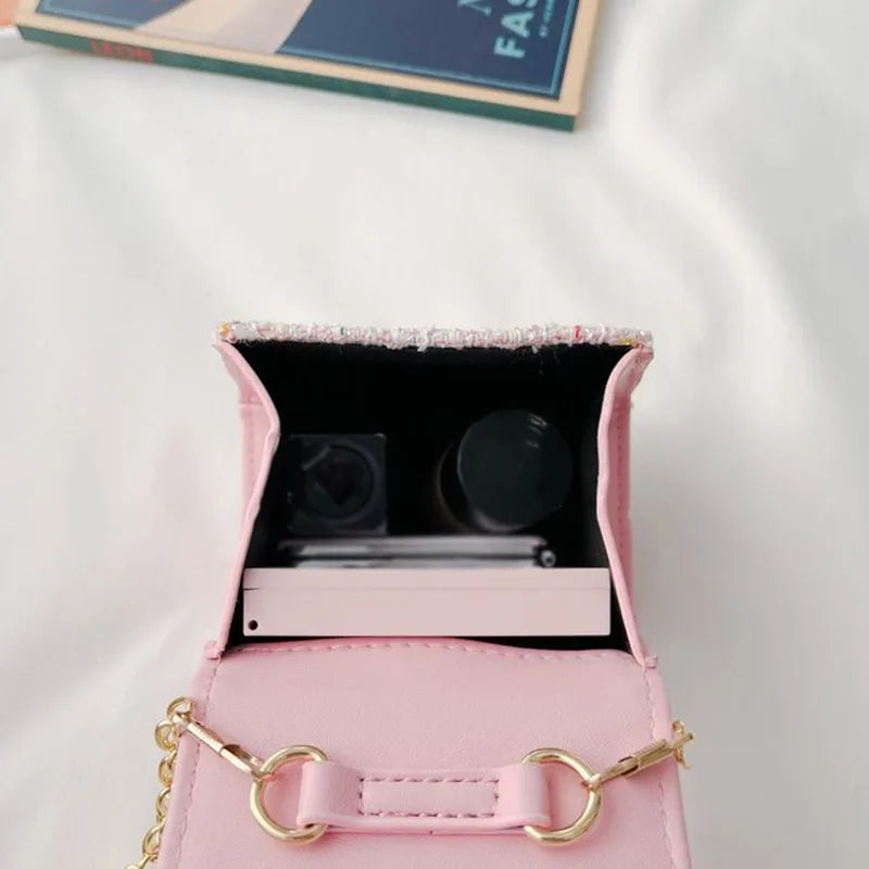 Girl Messenger Backpack Kids Flower Princess Bow Bag Cute Shoulder Packet Baby Coin Purse Handbag Children's Day Gift
