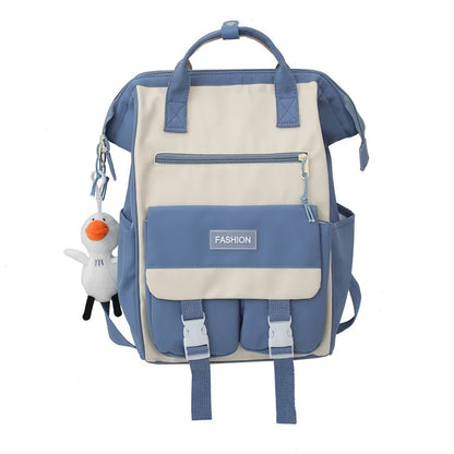 Girl New Cute Waterproof Travel Female Rucksack  Nylon Mommy Bag Ladies Kawaii Backpack Fashion Women Laptop Trendy College Bags