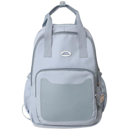 Girl Pink Laptop Backpack Trendy Waterproof Female Travel Book Bag Ladies Cute College Backpack Fashion Women Leisure School Bag