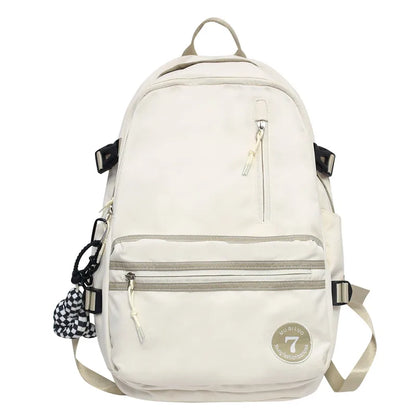 Girl Red High Capacity Boy School Bag Male Women Travel Book Bag Female College Backpack Men Lady Laptop Packet Fashion Teenager
