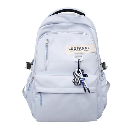 Girl Red High Capacity Waterproof College Backpack Cool Women Men Nylon Fashion Book School Bag Ladies Male Travel Female Laptop