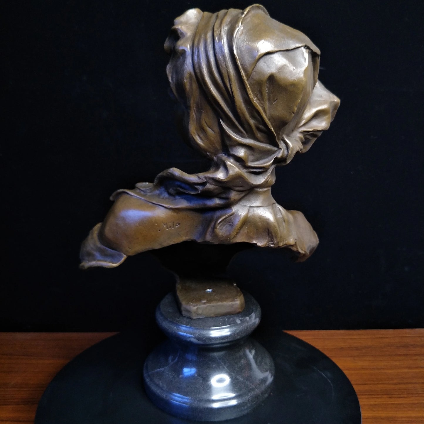 Girl Statue Figurines Busts Bronze Sculptures Statues Young Lady Titled 'Cendrillon' TPY-509