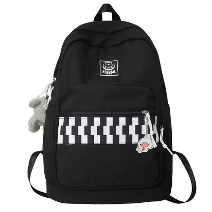 Girl Travel Plaid Harajuku Book Backpack Ladies Kawaii Bag Cool Female Lattice College Backpack Fashion Women Laptop School Bags