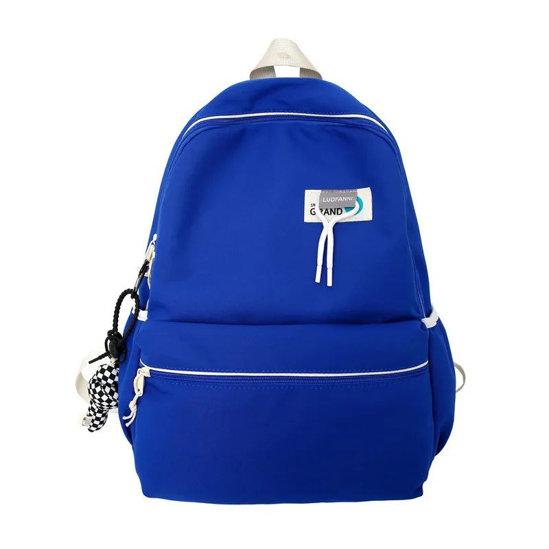 Girl Travel Purple School Bag Lady Waterproof Student Backpack Trendy Cool Female College Backpack Fashion Women Laptop Book Bag