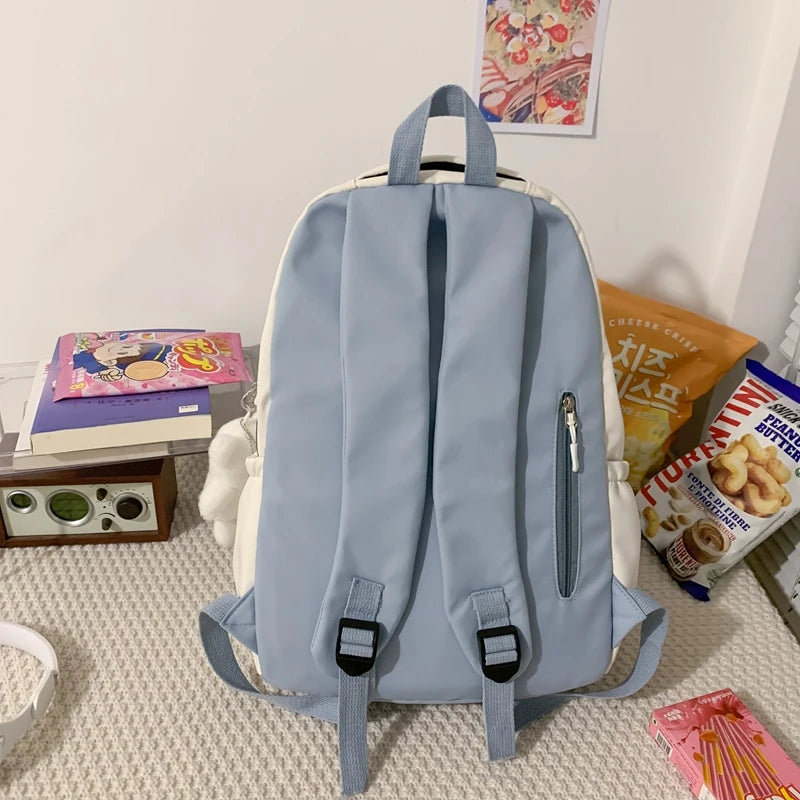 Girl Travel Waterproof Yellow Leisure School Bag Fashion Women Student Backpack Ladies Nylon Cute Book Female Laptop College Bag