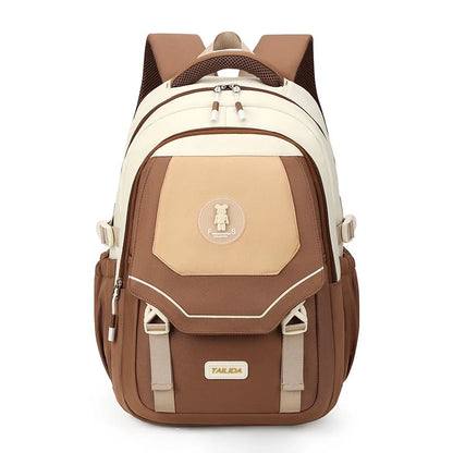 Girls Cute Schoolbag Elementary Middle School Backpack for Primary School Teens Carry On With Trolley Sleeve
