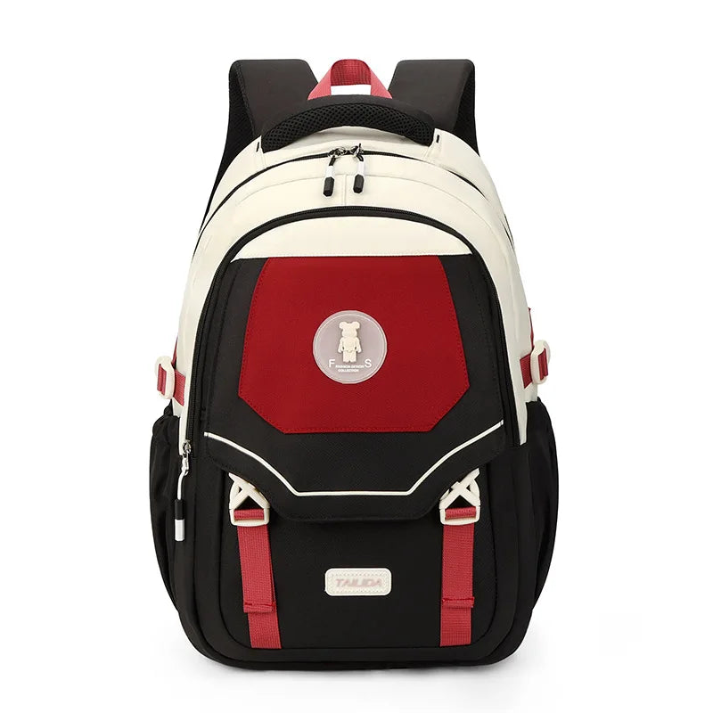 Girls Cute Schoolbag Elementary Middle School Backpack for Primary School Teens Carry On With Trolley Sleeve